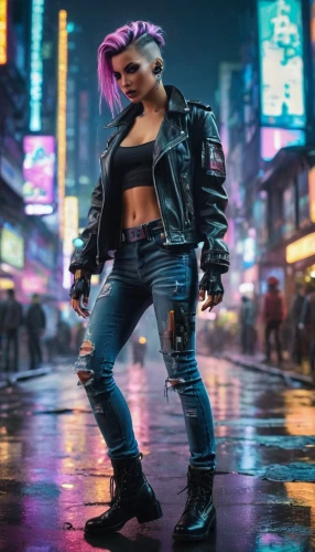 cyberpunk,punk,80s,renegade,mohawk,streampunk,futuristic,toni,hk,punk design,80's design,femme fatale,birds of prey-night,nerve,eva,roller skating,eighties,lex,neon lights,grunge,Unique,3D,Panoramic