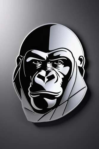 silverback,gorilla,automotive decal,gray icon vectors,grapes icon,car badge,android icon,kong,ape,the monkey,monkey,chimp,car icon,monkey soldier,chimpanzee,rs badge,primate,motorcycle helmet,war monkey,store icon,Art,Artistic Painting,Artistic Painting 22