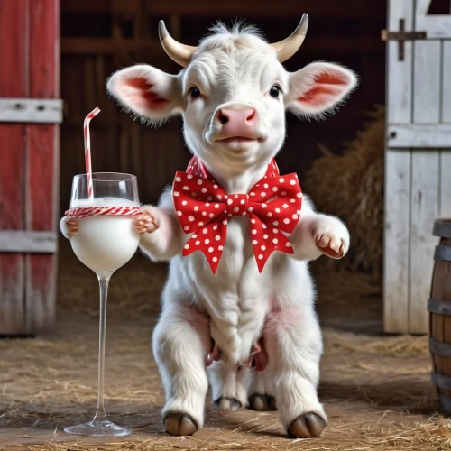 animals play dress-up,bovine,horns cow,farm animal,milk cow,dairy cow,holstein cow,red holstein,happy cows,moo,alpine cow,barnyard,steer,winemaker,mother cow,cow,milk cows,dairy cattle,holstein-beef,glass of milk