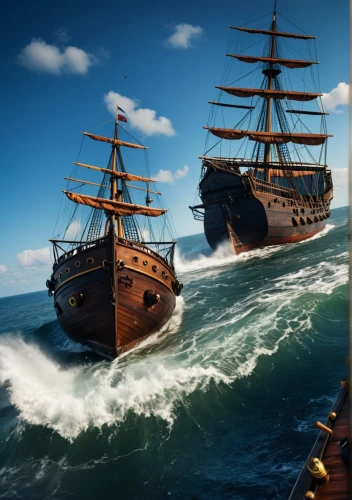ship releases,three masted,galleon ship,sloop-of-war,full-rigged ship,hellenistic-era warships,three masted sailing ship,galleon,pirates,caravel,old ships,friendship sloop,ships,ship replica,east indiaman,trireme,pirate treasure,barquentine,steam frigate,naval battle,Photography,General,Fantasy