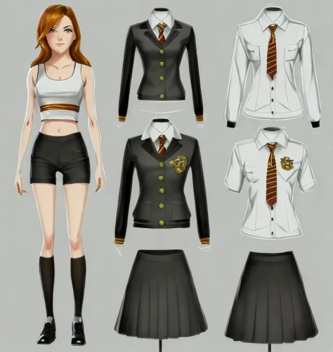 ladies clothes,women's clothing,school clothes,school uniform,women clothes,uniforms,bolero jacket,fashionable clothes,a uniform,gothic fashion,martial arts uniform,police uniforms,uniform,cheerleading uniform,nurse uniform,anime japanese clothing,cute clothes,black and white pieces,school skirt,clothes,Common,Common,Cartoon