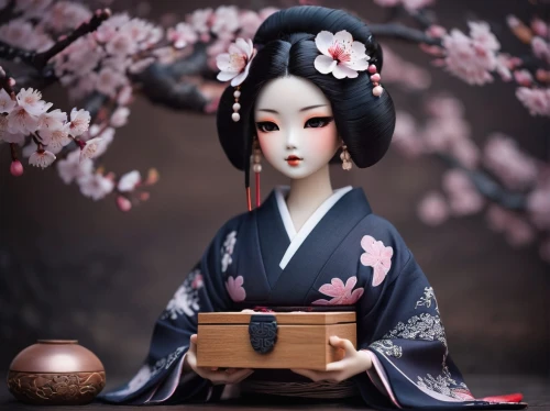 geisha girl,geisha,tea ceremony,plum blossoms,japanese doll,japanese art,the japanese doll,japanese woman,japanese culture,cherry blossom japanese,oriental princess,oriental girl,japanese sakura background,ikebana,plum blossom,japanese floral background,japanese cherry blossom,japanese cherry,kokeshi,koto,Conceptual Art,Fantasy,Fantasy 34