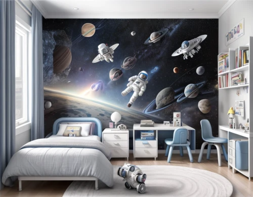 boy's room picture,kids room,space art,children's bedroom,sky space concept,baby room,wall sticker,children's background,nursery decoration,sleeping room,space,children's room,the little girl's room,astronomer,moon and star background,astronautics,outer space,astronomy,spacefill,great room