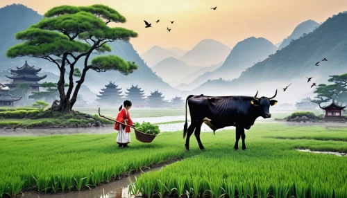 rice fields,ricefield,the rice field,rice field,rice paddies,rice cultivation,oxen,paddy field,paddy harvest,vietnam,yamada's rice fields,world digital painting,guizhou,rural landscape,nepal,landscape background,yunnan,farm background,goatherd,rice terrace,Photography,General,Realistic