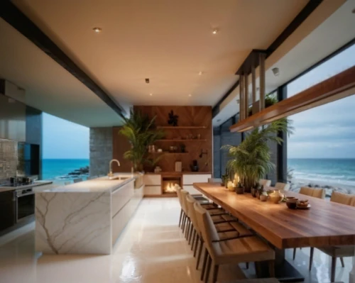 dunes house,beach house,modern kitchen,modern kitchen interior,interior modern design,luxury home interior,ocean view,kitchen design,luxury property,contemporary decor,beautiful home,breakfast room,modern decor,big kitchen,penthouse apartment,beachhouse,seaside view,holiday villa,kitchen counter,house by the water