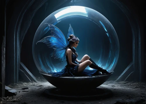 crystal ball-photography,blue enchantress,water nymph,fantasy picture,photo manipulation,crystal ball,wishing well,water lotus,photomanipulation,blue lamp,conceptual photography,handpan,woman at the well,fantasy art,the zodiac sign pisces,mermaid background,girl with a dolphin,shamanic,digital compositing,psyche,Photography,Artistic Photography,Artistic Photography 06