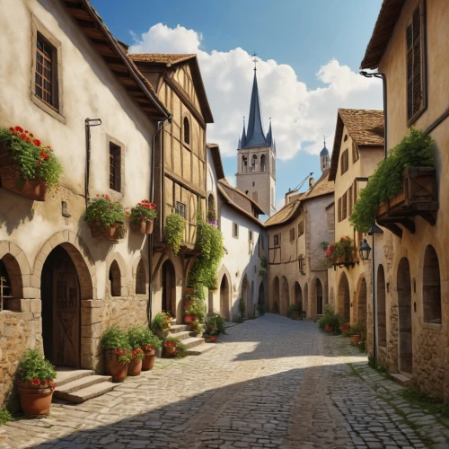 medieval street,medieval town,medieval architecture,the cobbled streets,narrow street,medieval market,townhouses,volterra,medieval,cobblestone,the old town,knight village,provence,old city,bamberg,townscape,old town,rothenburg,tuscan,cobblestones