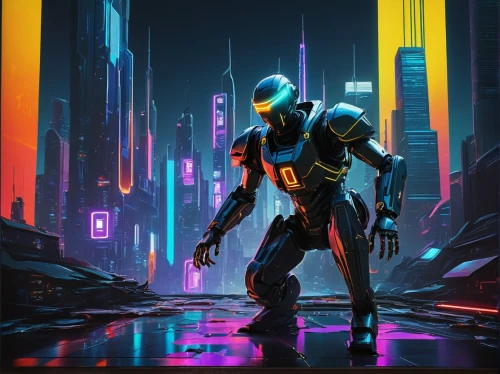 cyberpunk,nova,futuristic,electro,cyber,cg artwork,ironman,scifi,sci fiction illustration,sci-fi,sci - fi,robot icon,concept art,atom,3d man,merc,game art,neon arrows,game illustration,sci fi,Conceptual Art,Sci-Fi,Sci-Fi 25