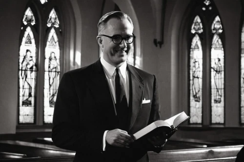 priesthood,church consecration,pastor,preachers,erich honecker,groom,the groom,13 august 1961,sermon,grooms,photo caption,confirmation,silver framed glasses,wedding glasses,benediction of god the father,bridegroom,contemporary witnesses,wedding frame,church faith,walking down the aisle,Photography,Black and white photography,Black and White Photography 08