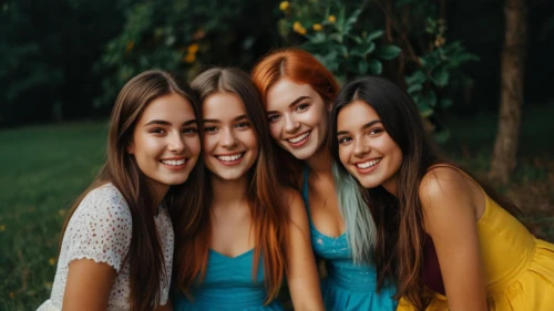 women friends,young women,three friends,beautiful photo girls,ladies group,friendly three,beautiful women,trio,cosmetic dentistry,group photo,redheads,smiley girls,women's eyes,women clothes,group think,family group,the girl's face,women's clothing,group of real,group of people