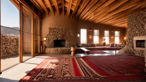 iranian architecture,persian architecture,chalet,rug,home interior,traditional house,the cabin in the mountains,house in the mountains,timber house,fire place,wooden floor,house in mountains,stone floor,moroccan pattern,interior decor,fireplace,dunes house,beautiful home,interior modern design,interior decoration,Photography,General,Realistic
