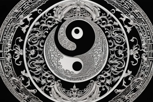 esoteric symbol,mantra om,yinyang,dharma wheel,qi gong,vajrasattva,qi-gong,symbol of good luck,purity symbol,auspicious symbol,bagua,asoka chakra,nepal rs badge,taijitu,mudra,anahata,yin yang,khamsa,q badge,yin-yang,Illustration,Abstract Fantasy,Abstract Fantasy 03