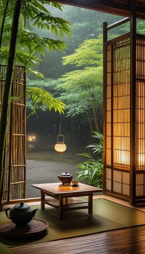 japanese-style room,bamboo curtain,ryokan,japan's three great night views,japanese zen garden,zen garden,bamboo plants,japanese garden ornament,japanese architecture,japanese lamp,japanese lantern,tea ceremony,japan garden,bamboo forest,tea zen,gyokuro,japanese shrine,beautiful japan,japanese garden,japanese tea,Photography,General,Realistic