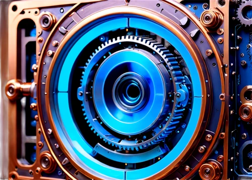 hard disk drive,magneto-optical drive,magneto-optical disk,cyclocomputer,optical disc drive,optical drive,combination lock,computer art,astronomical clock,cryptography,digital safe,hard drive,cinema 4d,graphic card,clockmaker,robot eye,gearbox,cog,hdd,two-stage lock,Conceptual Art,Fantasy,Fantasy 25