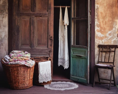 laundress,provencal life,laundry room,provence,laundry shop,cape basket,linen,shabby-chic,rustic,sicily window,dry laundry,wooden shutters,trinidad cuba old house,laundry,shabby chic,old door,armoire,antique style,vintage kitchen,wooden door,Illustration,Abstract Fantasy,Abstract Fantasy 04