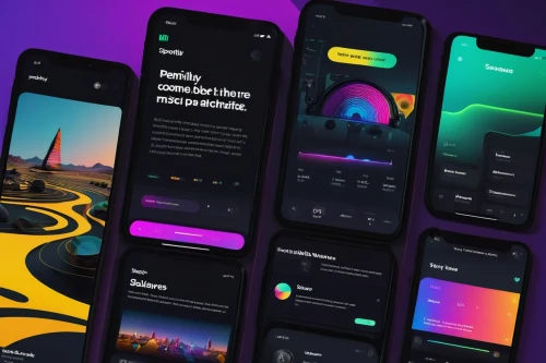 dribbble,landing page,color circle articles,flat design,music player,color picker,colorful foil background,wordpress design,gradient effect,mobile application,colorful background,ledger,vimeo,web mockup,80's design,portfolio,music equalizer,music border,audio player,website design,Unique,3D,Toy