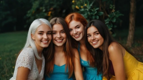 women friends,young women,three friends,ladies group,beautiful women,beautiful photo girls,friendly three,women clothes,group photo,group think,group of real,foursome (golf),women's clothing,trio,social group,cosmetic dentistry,women's eyes,family group,aa,group of people