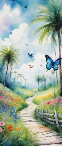 butterfly background,chasing butterflies,ulysses butterfly,butterfly clip art,sky butterfly,butterflies,blue butterfly background,blue butterflies,butterfly day,moths and butterflies,children's background,isolated butterfly,landscape background,butterfly isolated,cupido (butterfly),cartoon video game background,dragonflies,fantasy picture,blue birds and blossom,springtime background,Illustration,Paper based,Paper Based 20
