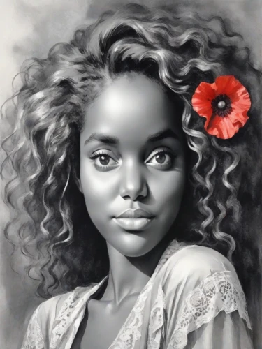 girl portrait,oil painting on canvas,african american woman,girl drawing,portrait of a girl,african woman,romantic portrait,oil painting,flower painting,afro american girls,moana,art painting,child portrait,girl in flowers,digital painting,young lady,oil on canvas,polynesian girl,young woman,mystical portrait of a girl,Digital Art,Watercolor