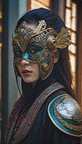 asian costume,masquerade,venetian mask,mulan,female warrior,cosplay image,taiwanese opera,with the mask,gold mask,golden mask,dragon li,asian vision,monsoon banner,yi sun sin,shuanghuan noble,the carnival of venice,warrior woman,oriental princess,indonesian women,paysandisia archon,Conceptual Art,Graffiti Art,Graffiti Art 05