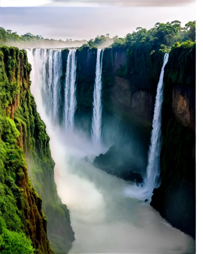 victoria falls,zambia,zimbabwe,wasserfall,guyana,mozambique,srilanka,iguassu,africa,brown waterfall,democratic republic of the congo,south africa,bond falls,falls,congo,water falls,water fall,green waterfall,wonders of the world,rwanda,Illustration,Realistic Fantasy,Realistic Fantasy 24