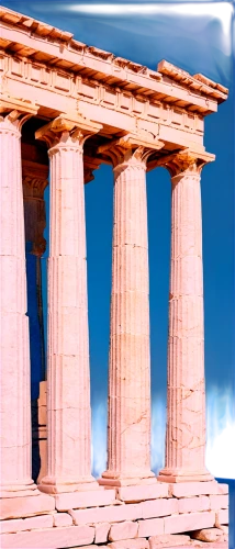 doric columns,ancient greek temple,greek temple,hellas,acropolis,parthenon,the parthenon,temple of poseidon,paestum,hellenic,athenian,roman columns,ancient roman architecture,greece,athens,columns,roman temple,house with caryatids,temple of hercules,three pillars,Art,Artistic Painting,Artistic Painting 36