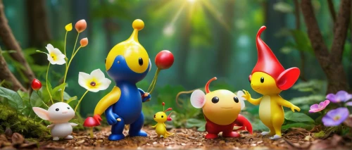 fairy forest,children's background,cartoon forest,frog gathering,lily family,fairy world,woodland animals,starters,pokémon,pokemon,fairy village,happy children playing in the forest,toadstools,figurines,pixaba,pokemon go,acerola family,play figures,forest animals,grass family,Illustration,Abstract Fantasy,Abstract Fantasy 06