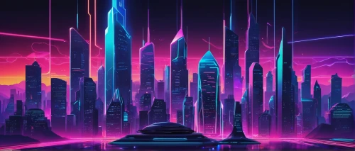 futuristic landscape,cyberpunk,metropolis,futuristic,80's design,cityscape,scifi,fantasy city,sci-fi,sci - fi,neon arrows,colorful city,cyberspace,cg artwork,cyber,valerian,80s,sci fi,dystopian,vast,Conceptual Art,Daily,Daily 24