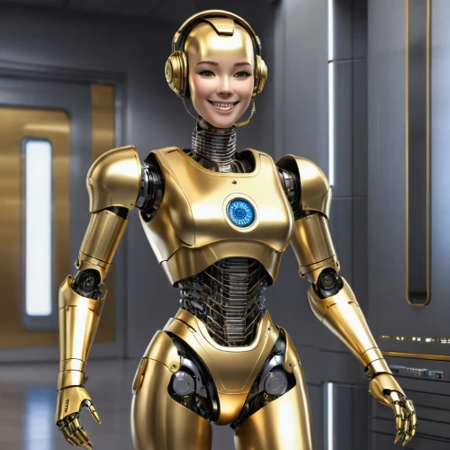 c-3po,minibot,droid,ai,humanoid,chatbot,bot,chat bot,robot,cybernetics,bot training,artificial intelligence,android,social bot,cyborg,women in technology,anime 3d,io,cgi,3d model