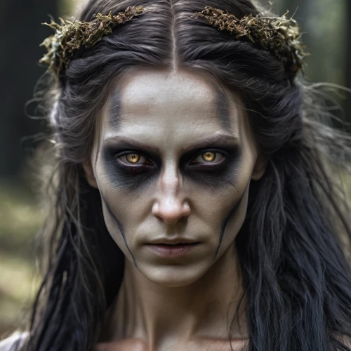 dark elf,celtic queen,warrior woman,the enchantress,swath,artemisia,huntress,female warrior,violet head elf,the witch,voodoo woman,catarina,vampire woman,maori,faery,elven,head woman,dead bride,germanic tribes,thracian