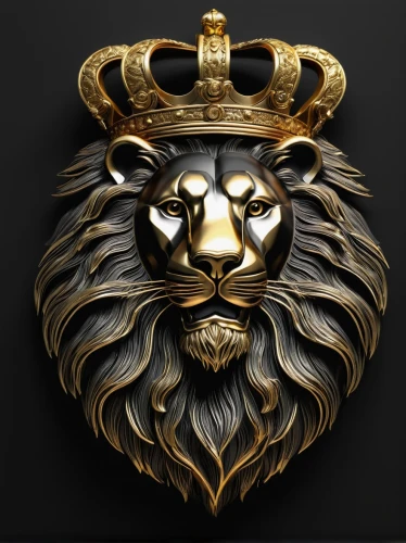 lion,king crown,gold crown,crown render,lion capital,royal crown,skeezy lion,lion head,lion number,swedish crown,royal tiger,lion white,forest king lion,type royal tiger,crown icons,golden crown,the crown,gold foil crown,emblem,lion - feline,Illustration,Abstract Fantasy,Abstract Fantasy 08