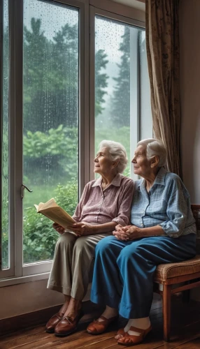 old couple,elderly people,retirement home,care for the elderly,pensioners,nursing home,grandparents,elderly,senior citizens,old people,old age,retirement,respect the elderly,pensions,elderly person,people reading newspaper,two people,vintage man and woman,older person,caregiver,Photography,General,Realistic