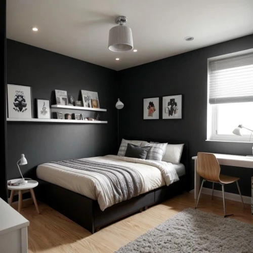 modern room,modern decor,contemporary decor,bedroom,great room,guest room,shared apartment,guestroom,boy's room picture,kids room,sleeping room,children's bedroom,danish room,home interior,charcoal nest,baby room,wall sticker,interior design,interior decoration,interior modern design
