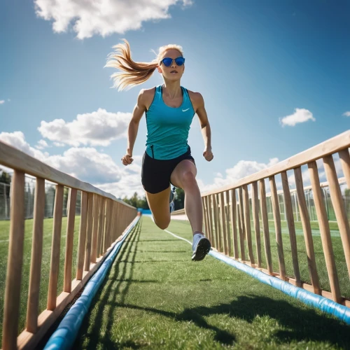 long-distance running,obstacle race,nordic combined,middle-distance running,trampolining--equipment and supplies,slacklining,run uphill,hurdles,female runner,wooden track,pole vault,parallel bars,agility,endurance sports,pole vaulter,sprint woman,sports exercise,exercise equipment,aerobic exercise,hurdle,Illustration,Realistic Fantasy,Realistic Fantasy 15
