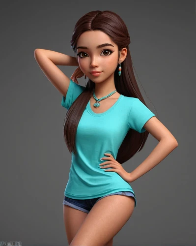 cute cartoon character,lilo,3d model,moana,jasmine,agnes,sports girl,elphi,animated cartoon,cute cartoon image,3d figure,female runner,mulan,disney character,girl in t-shirt,sculpt,maya,girl sitting,female swimmer,3d rendered,Conceptual Art,Sci-Fi,Sci-Fi 12