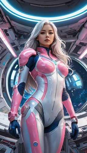 nova,andromeda,symetra,cg artwork,pink vector,sci fiction illustration,space-suit,spacesuit,futuristic,nebula guardian,io,zero,scifi,cyborg,eve,superhero background,valerian,pink quill,pink background,sci fi,Conceptual Art,Sci-Fi,Sci-Fi 06