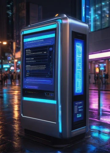 jukebox,vending machine,interactive kiosk,barebone computer,desktop computer,vending machines,automated teller machine,computer case,digital safe,personal computer,3d render,computer icon,cybertruck,kiosk,cinema 4d,parking machine,computer workstation,security concept,soda machine,computer art,Illustration,Abstract Fantasy,Abstract Fantasy 02