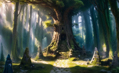 fairy forest,elven forest,forest path,holy forest,druid grove,forest tree,the mystical path,the forest,fantasy landscape,magic tree,forest of dreams,fairy village,forest,pathway,forest glade,enchanted forest,the path,fairytale forest,tree grove,fairy house,Photography,General,Fantasy