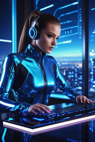 women in technology,girl at the computer,neon human resources,computer business,night administrator,cyber,telephone operator,switchboard operator,computer program,blur office background,computer freak,cyberpunk,technology of the future,computer graphics,cyberspace,cybernetics,computer,computer art,computer code,fractal design,Photography,Artistic Photography,Artistic Photography 03