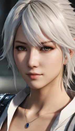 whitey,fuki,witcher,game character,white lady,white rose snow queen,main character,white bird,male elf,winterblueher,pale,tiber riven,blanche,ren,male character,white dove,luka,eris,white blossom,doll's facial features,Photography,General,Realistic