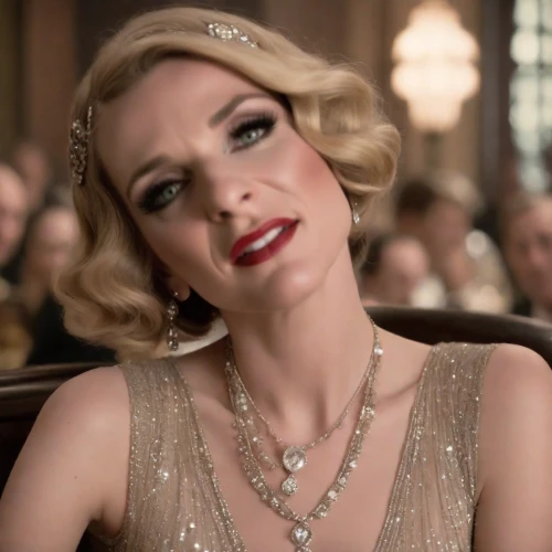great gatsby,gatsby,roaring 20's,roaring twenties,flapper,pearl necklace,twenties,fashionista from the 20s,vanity fair,twenties women,burlesque,sarah walker,pearl necklaces,downton abbey,partition,pretty woman,showgirl,glamorous,rhinestones,queen,Photography,Cinematic