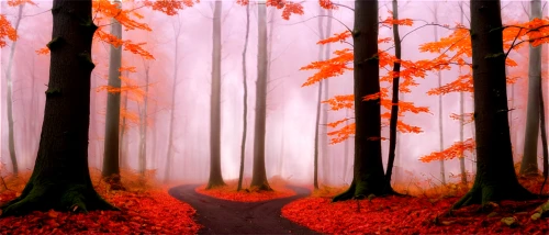 autumn forest,forest road,forest path,autumn background,autumn trees,forest background,fairytale forest,germany forest,cartoon forest,forest landscape,forest of dreams,maple road,red leaves,autumn walk,world digital painting,fairy forest,autumn theme,digital painting,red tree,forest walk,Conceptual Art,Daily,Daily 30