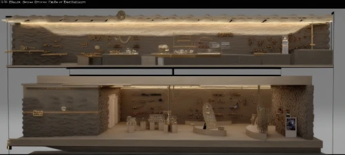 dead sea scrolls,burial chamber,caravansary,vitrine,bar counter,qasr azraq,masonry oven,under-cabinet lighting,gold bar shop,cosmetics counter,display window,jewelry store,kitchen design,stone oven,royal tombs,caravanserai,construction set,neolithic,vaulted cellar,kitchen shop