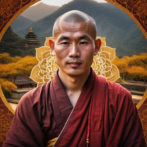buddhist monk,theravada buddhism,bodhisattva,indian monk,tibetan,buddhists monks,vajrasattva,shakyamuni,buddhist,bhutan,monk,buddhists,potala,portrait background,tibet,buddha,dharma,buddha unfokussiert,mantra om,somtum,Conceptual Art,Daily,Daily 28