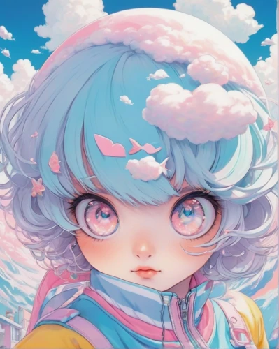 cotton candy,soft pastel,clouds - sky,cumulus,sky rose,pastel colors,little clouds,clouds,sky,cloudy,nimbus,eglantine,partly cloudy,cumulus cloud,about clouds,celestial chrysanthemum,white cloud,pastel,cloud play,white clouds,Illustration,Retro,Retro 07