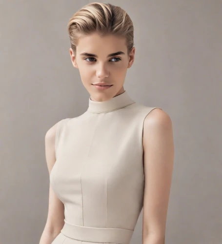 elegant,short blond hair,insurgent,mannequin,white beauty,elegance,pixie-bob,updo,newt,model beauty,beautiful model,blonde woman,audrey,vanity fair,pale,white winter dress,model doll,white silk,asymmetric cut,female model,Photography,Realistic