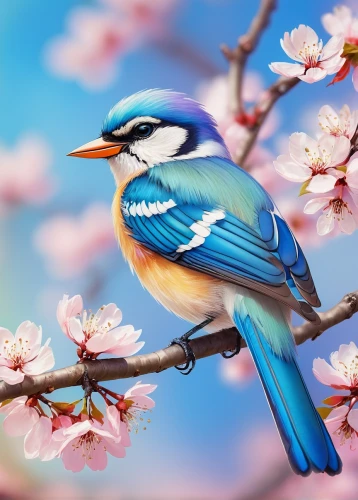 spring bird,blue birds and blossom,flower and bird illustration,spring background,springtime background,beautiful bird,bird flower,bird on branch,spring leaf background,nature bird,bird painting,colorful birds,bird illustration,spring nature,bird on tree,bird png,asian bird,alcedo atthis,ornamental bird,birds on a branch,Illustration,Vector,Vector 15