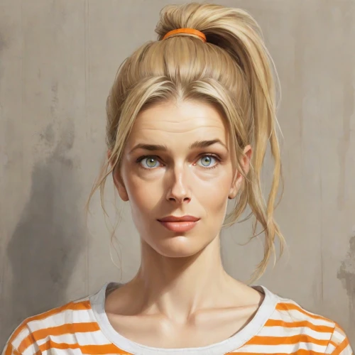 blonde woman,girl portrait,portrait of a girl,digital painting,portrait background,world digital painting,blond girl,blonde girl,orange,clementine,girl studying,girl drawing,fashion vector,woman portrait,woman face,illustrator,young woman,updo,realdoll,female model,Digital Art,Comic