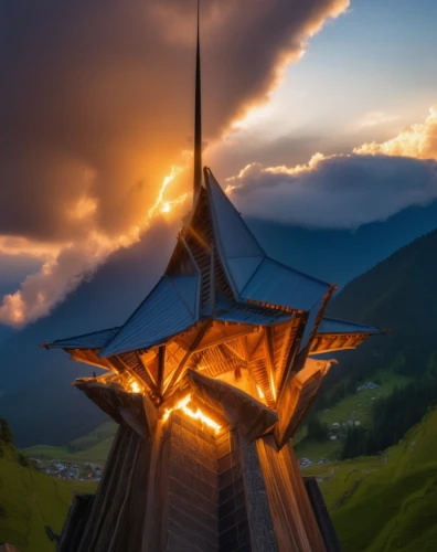 the eternal flame,olympic flame,stave church,grindelwald,buzludzha,zermatt,eastern switzerland,alpine sunset,carpathian bells,stockhorn,cauldron,grossglockner,schilthorn,fire in the mountains,arlberg,high alps,southeast switzerland,burning torch,pillar of fire,vorarlberg,Photography,General,Realistic