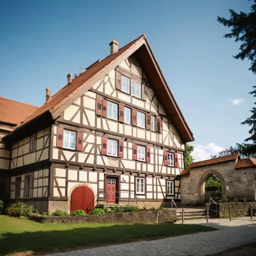 half-timbered house,timber framed building,dürer house,half-timbered,triberg,half-timbered wall,appenzell,maulbronn monastery,swiss house,half-timbered houses,wernigerode,schwäbisch hall,chilehaus,heidelberger schloss,altes rathaus plüderhausen,half timbered,medieval architecture,waldeck castle,kontorhaus,blauhaus